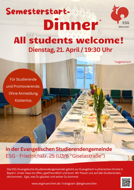 Semesterstart Dinner 2026